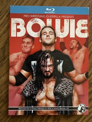 Pro Wrestling Guerrilla: Bowie Blu-Ray PWG ROH  Drew Galloway NXT Adam Cole 2016