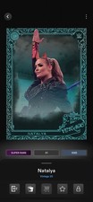 NATALYA 2020 WWE TOPPS SLAM VINTAGE 20 SUPER RARE DIGITAL CARD!!!!!!!