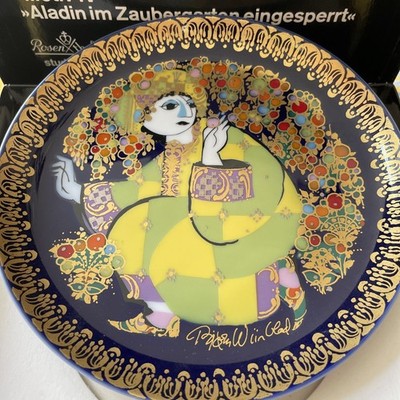 Rosenthal Studio-Line WIINBLAD  Super PORCELAIN PLATE Aladin und die Wunderlampe