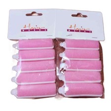 Small Hair Curlers Soft Sponge Rollers No Pins Curls Waves Styling Tools Pack 10