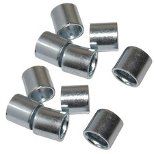 10Pcs Scooter Wheel Sport Skateboard Bushed Bearing Spacer Metal Bushing