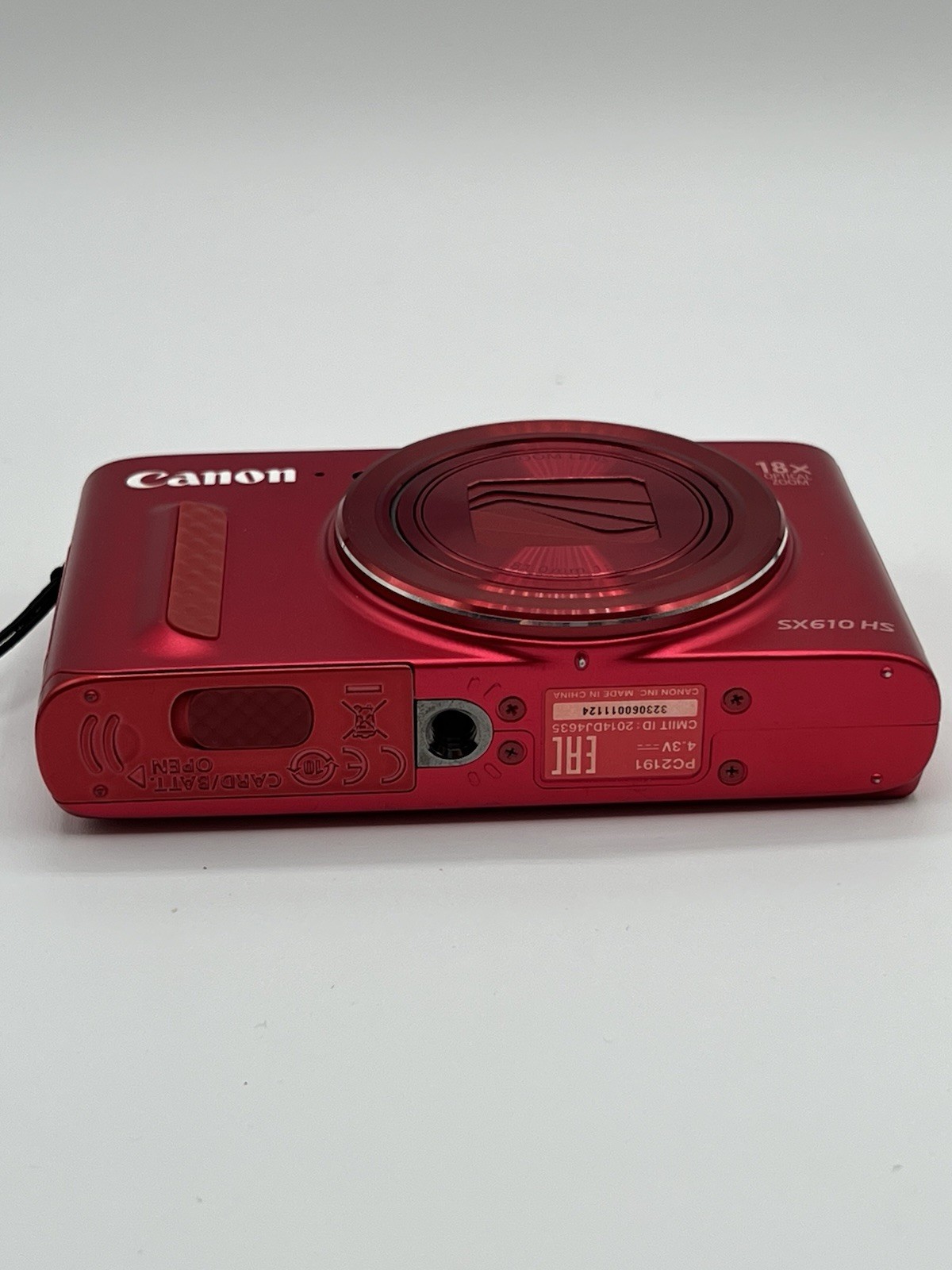 Canon PowerShot SX610 HS RED 20.2 MegaPixels HD image 8