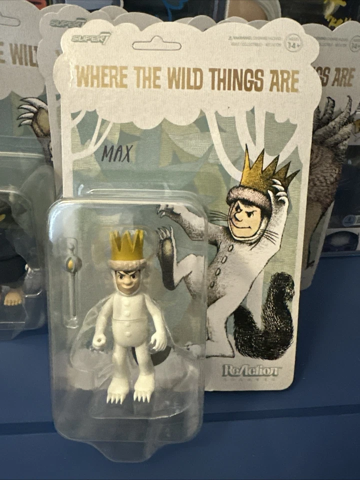Figuras de reação Super7 Where the Wild Things Are Max Carol Bull Douglas novas - Imagem 2 de 4