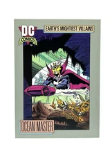 Ocean Master #101 1991 Impel DC Cosmic Earth's Mightiest Villains
