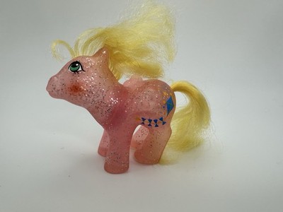 My Little Pony MLP G1 Baby Sparkle Glitter Ponies Baby Firefly Kite Pegasus Vtg