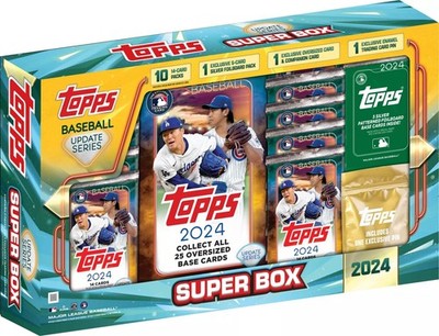 2024 TOPPS UPDATE SERIES BASEBALL SUPER BOX