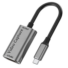 HD 1080p 4K HDMI-compatible USB-C HD Audio Video Capture Card Capture Adapter