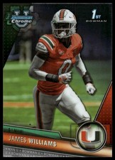 2023 Bowman University Chrome #65 James Williams