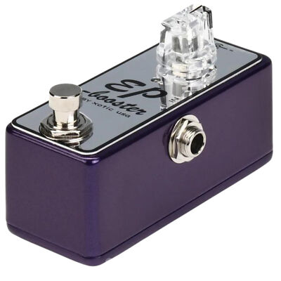 Xotic EP Booster Boost Effects Pedal, 15th Anniversary Purple