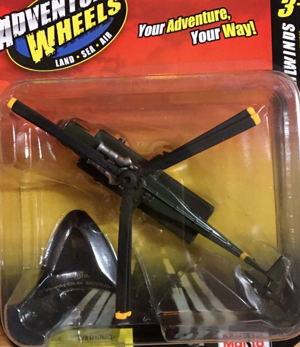 MAISTO Tailwinds SIKORSKY CH54 SKYCRANE Helicoper Diecast Aircraft Replica eBay