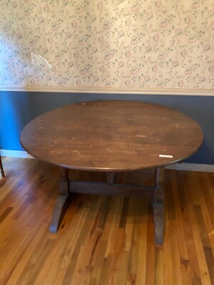  Antique Butler's Table Heavy top needs refinishing butlers