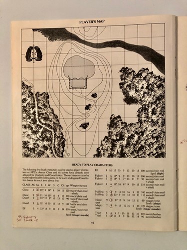 TSR6064 RPGA1 Rahasia Dungeons & Dragons Adventure Module - Picture 12 of 13