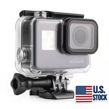 REFLEX 150FT Waterproof Diving Case for GoPro Hero 7/6/5 Clear, Quick Release