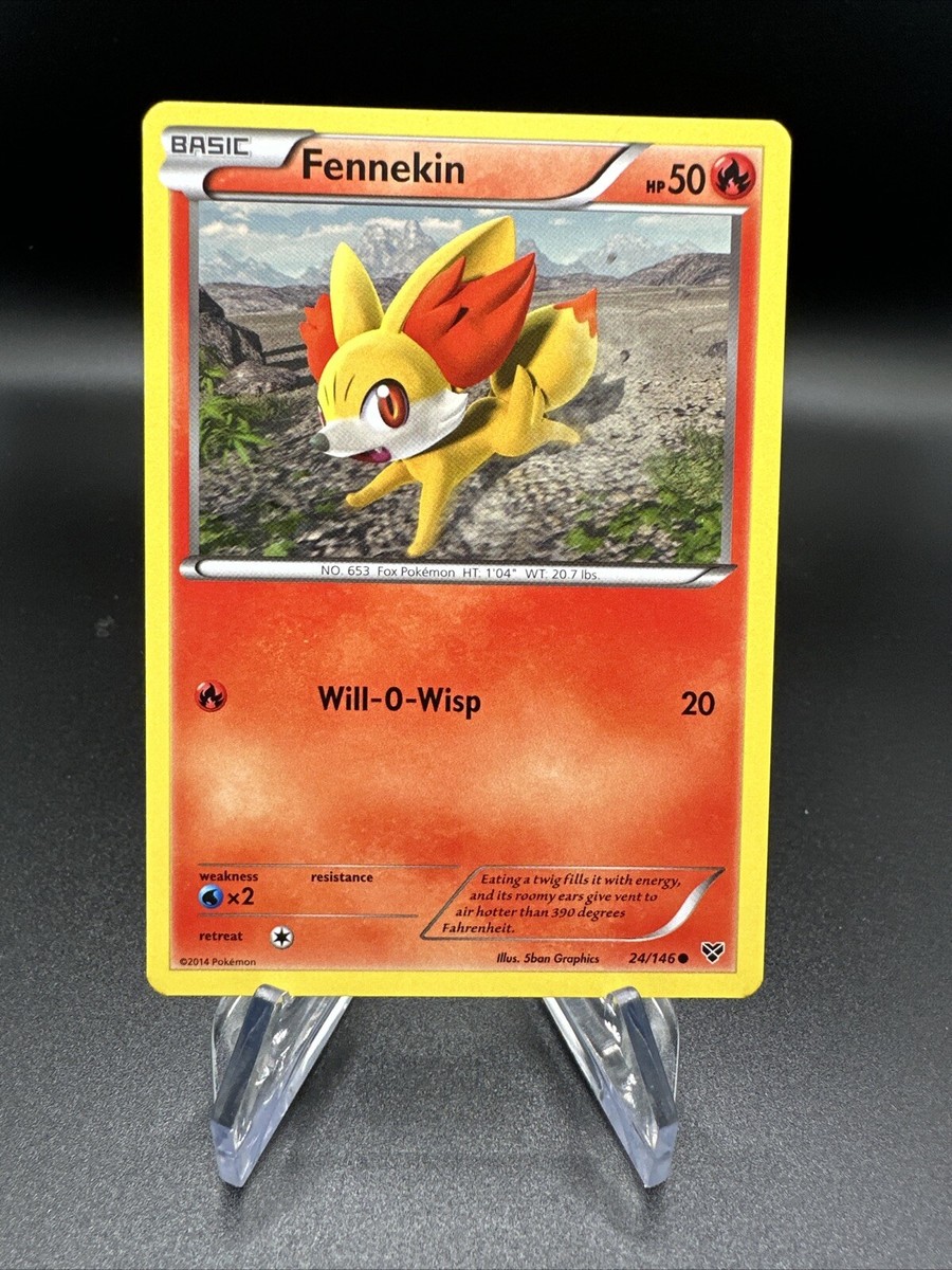Fennekin - 24/146 XY - Pokémon TCG | eBay