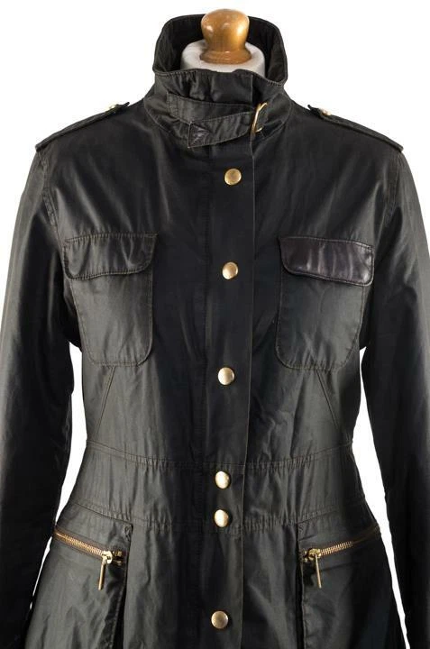 Barbour international baton wax jacket sales
