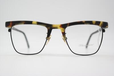 Vintage Brille Blumarine BM-10 Braun Schwarz Oval Brillengestell eyeglasses