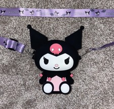 Kuromi Sanrio Silicone Crossbody Purse