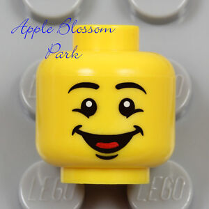NEW Lego Light FLESH CHILD MINIFIG HEAD Boy Girl Happy Smile Sad Anakin Freckles