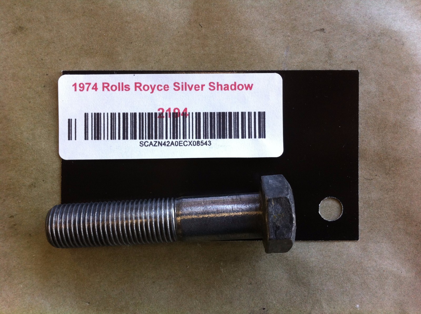 65 - 80 ROLLS ROYCE SILVER SHADOW REAR HUB SCREWS