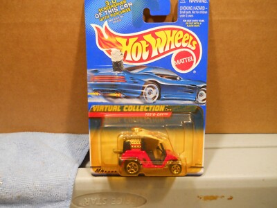 2000 Hot Wheels #117 Virtual Collection Cars Tee'D Off Red 5s. china
