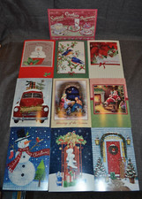 Holiday Christmas Greeting Cards W/ Envelopes NEW Lot of 10