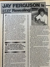 Jay Ferguson, The Outsiders, Full Page Vintage Clipping, b