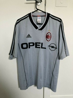 AUTHENTIC Adidas AC Milan 1999/2000 M training jersey shirt maglia retro  tee | eBay