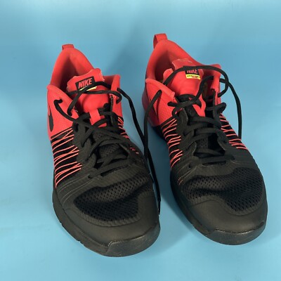 Nike Flywire Men's 12 Blue Red black Crossfit Training Shoe