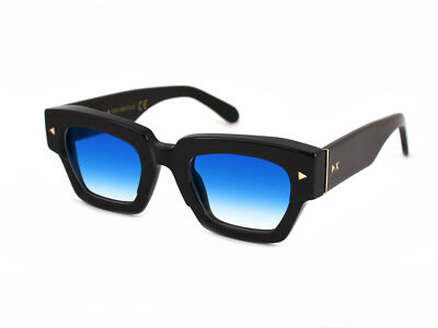 XLAB Sunglasses mod. MELVILLE  BLACK / GRADIENT BLUE