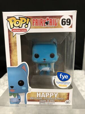 ゲームキャラクター happy fairy tail - Funko FUNKO POP! ANIMATION: FAIRY TAIL - HAPPY - Walmart.com