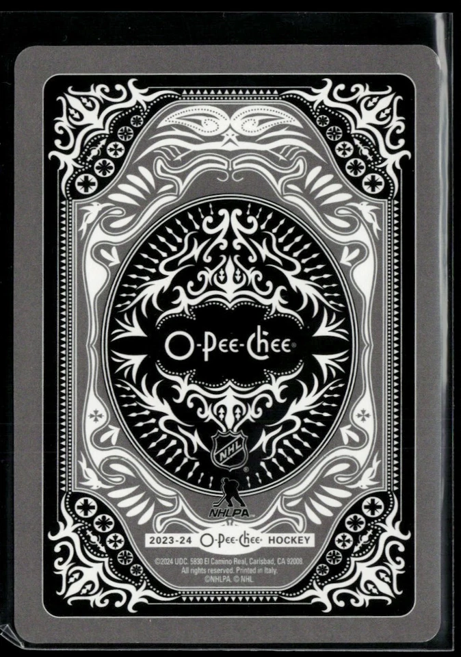 2023-24 O-Pee-Chee Playing Cards Ilya Sorokin #2D - Image 2 of 2