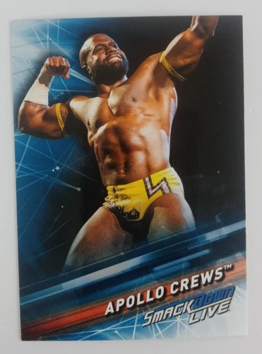 2019 Topps WWE SmackDown Live Apollo Crews #5 Wrestling Card