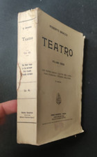 ROBERTO BRACCO TEATRO VOLUME TERZO DON PIETRO CARUSO FIORI D'ARANCIO