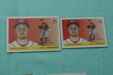 TREVOR BAUER LOT OF 2 2020 ARCHIVES BASE & MINI VARIATION #69&55M-69 CINCINNATI
