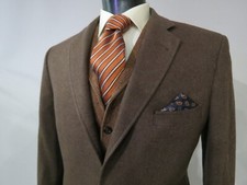 Brooks Brothers 1818 Madison Yorkshire Tweed by MOON England sport coat 42 S