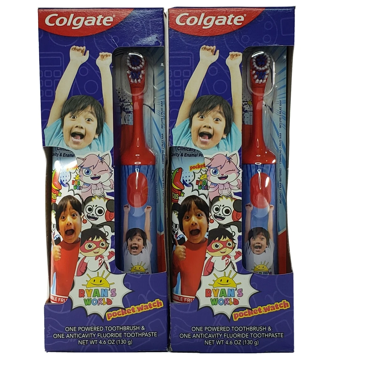 Ryan's world toothbrush uk hotsell
