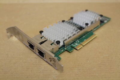 HP 530T 2-Port 10Gb Ethernet Adapter 2x RJ-45 FullProfile  657128-001 HSTNS-BN98