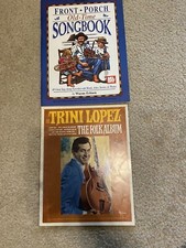 Front Porch Old Time Songbook Paperback Wayne Erbsen Trini Lopez Folk Album Lot