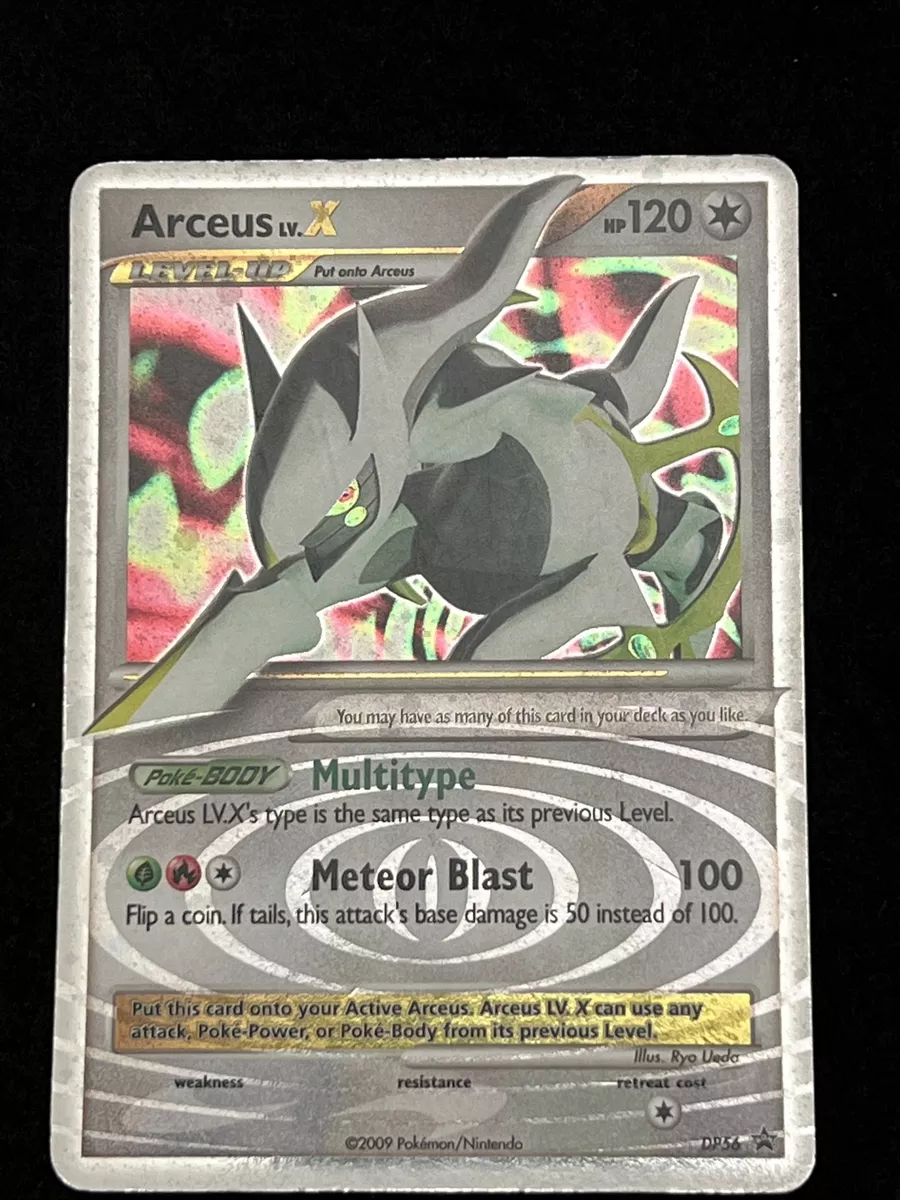 Pokemon ARCEUS LV.X DP56 (Holo Rare) Diamond and Pearl Promos - HP/Heavy  Play