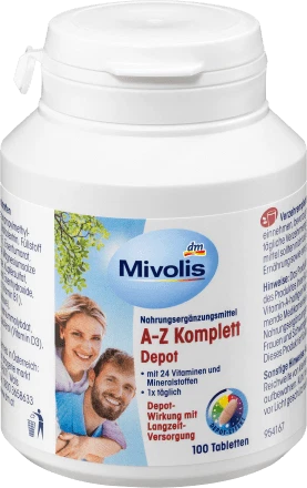 Mivolis Nahrungsergänzungsmittel - Multivitamine & Mineralstoffe von DM - Bild 7 von 61