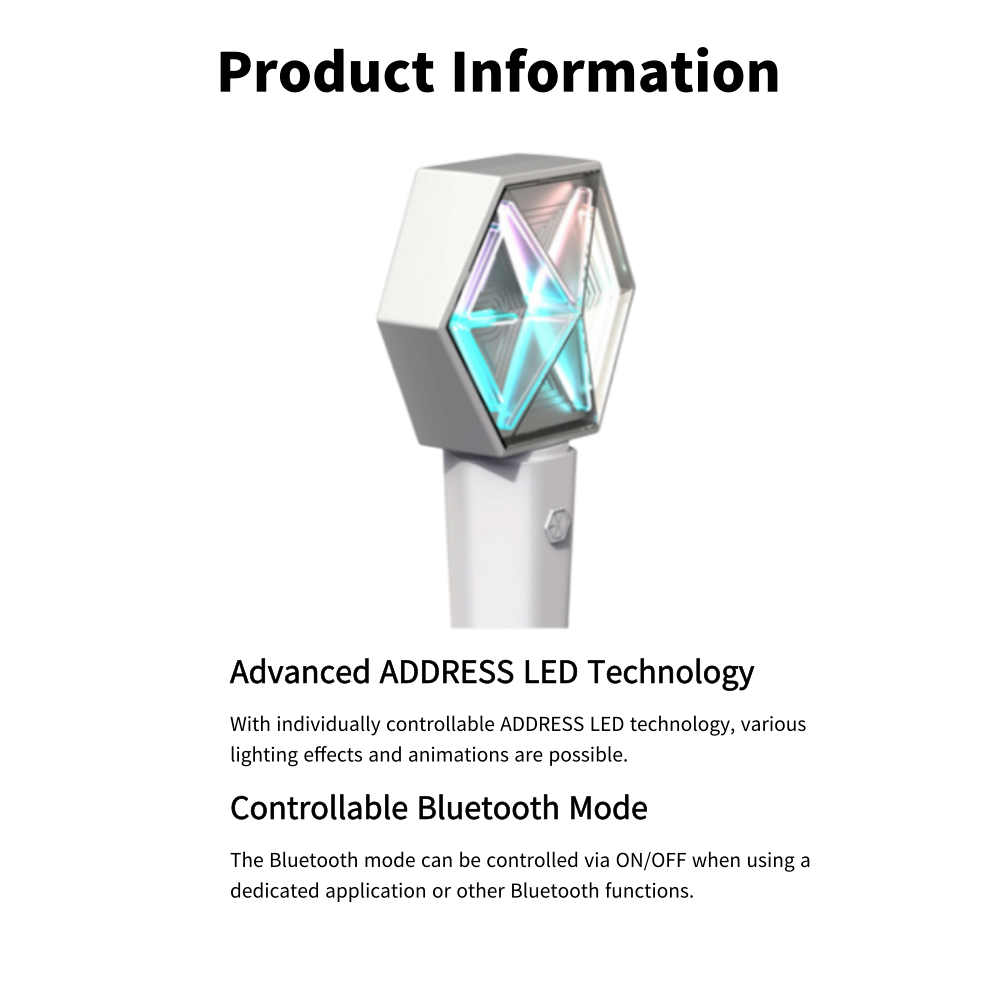 EXO Official Light Stick Ver.3 Bluetooth Sync Addressable LED | eBay