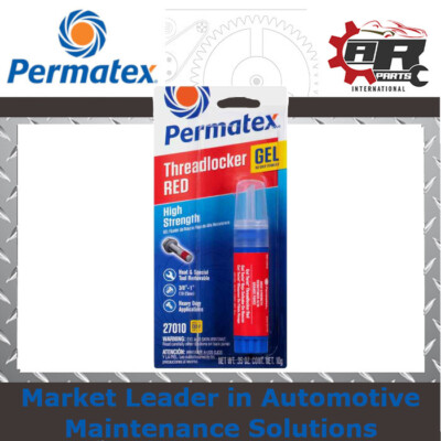 Permatex High Strength Schraubensicherung Rot Thread Lock 10g #27010