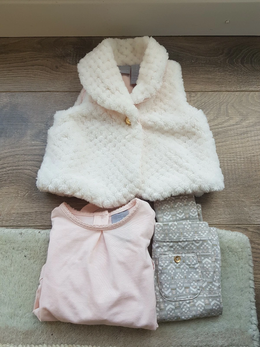 Infant fur vest outfit discount