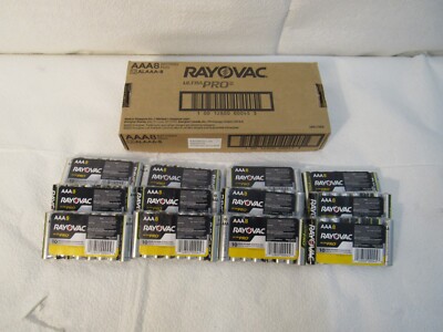 Rayovac Ultra Pro Industrial AAA Batteries Alkaline Battery 96 Count Exp 12/2033