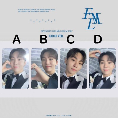 【レア】SEVENTEEN FML スングァンサノクトレカ SEUNGKWAN SEVENTEEN - FML - CARAT ver. Official Photo card SVT