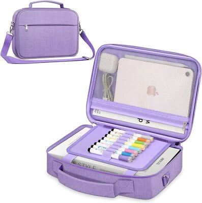 FINPAC Bible Cover for Women, Carrying Book Case Church Bag Bible with Shoulder Strap