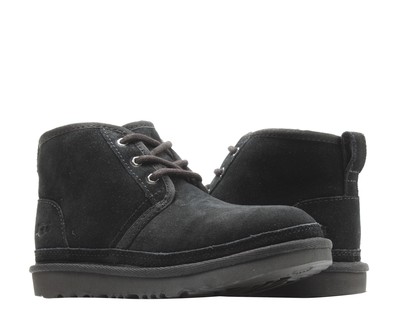 UGG Australia Neumel II Black Kids Chukka Boots 1017320K-BLK  display picture 3