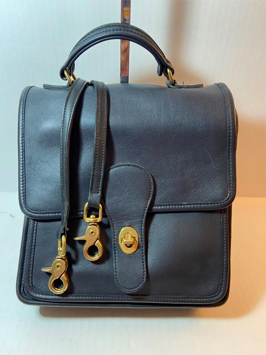バッグ 60s Vintage Coach Station Bag Navy old 60s Vintage Coach Station Bag Navy old - メルカリ