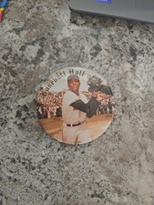 vintage 1981 WILLIE MAYS Baseball Hall of Fame Button HF18