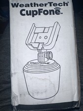 WeatherTech CupFone Universal Adjustable Cell Phone Cup Holder Car Mount New